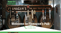 Desktop Screenshot of flanaganspub57.com